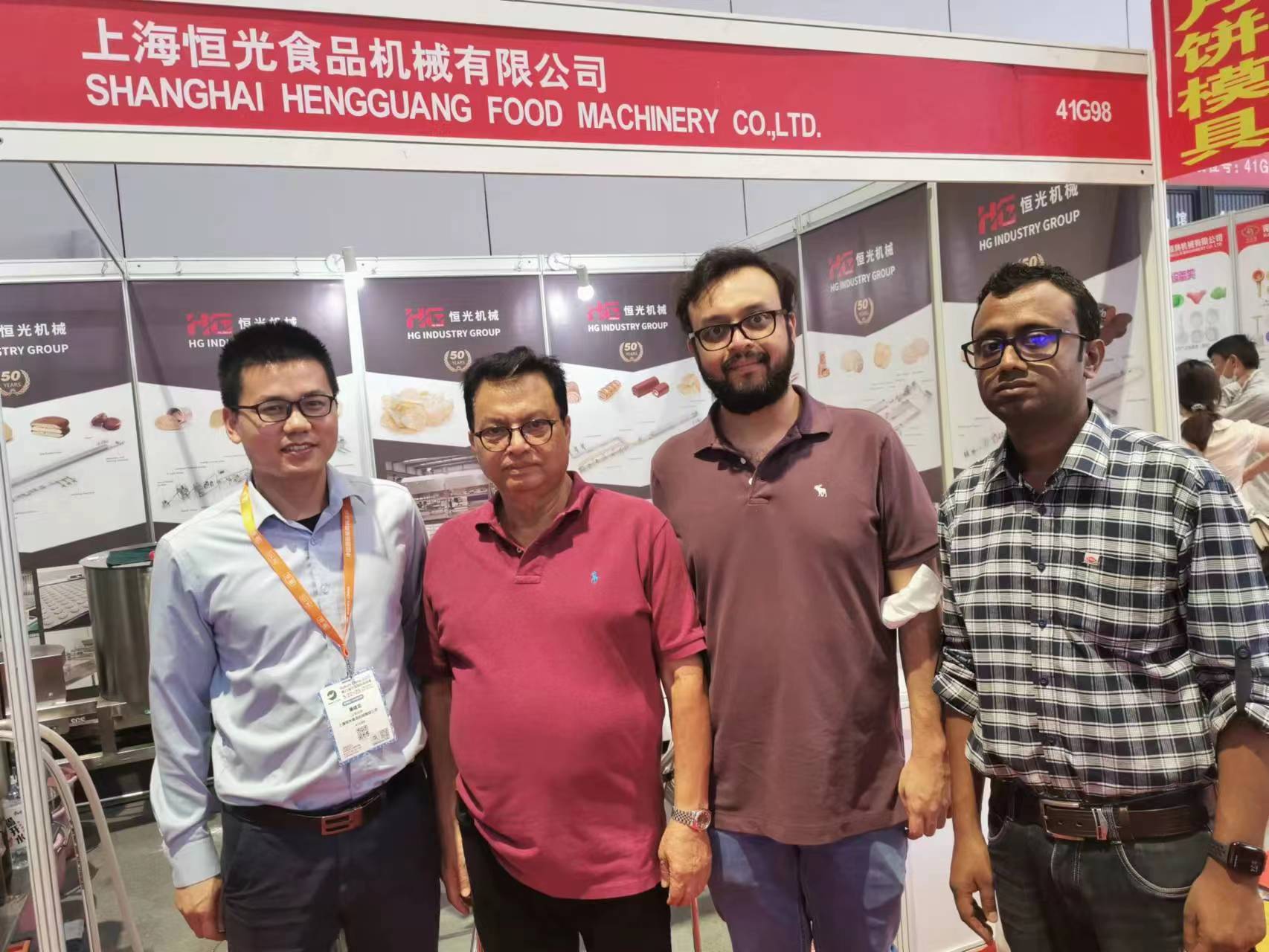 Shanghai Hengguang Food Machinery participat Sinis Internationalis Pistor Exhibition